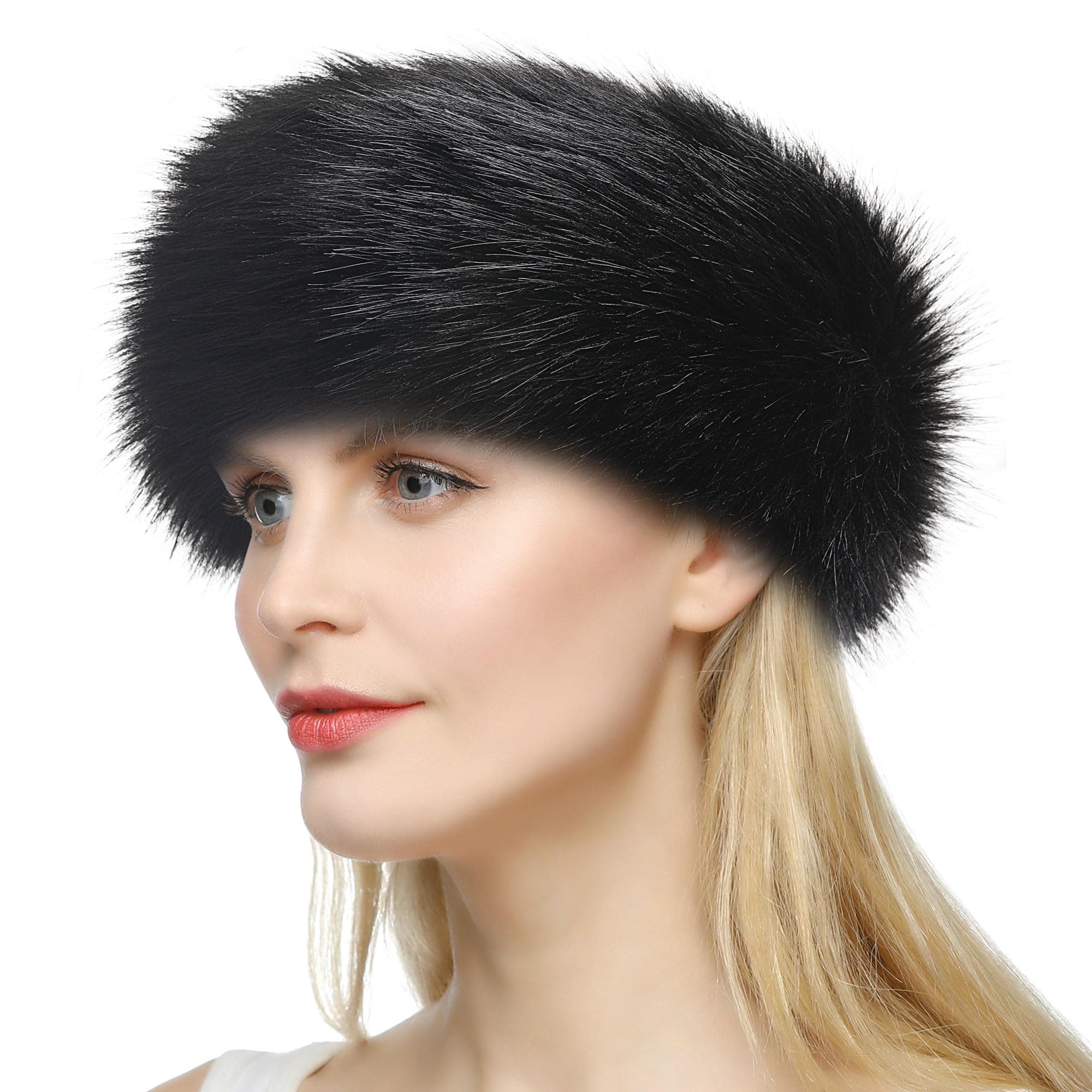 faux fur headband