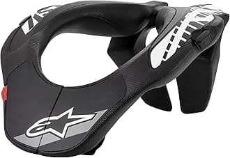 Alpinestars 6540118-12 Unisex-Adult Youth Neck Support Black/White (Multi, one_size)