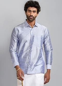 VASTRAMAY Men VASMSH002BU Ethnic Shirt