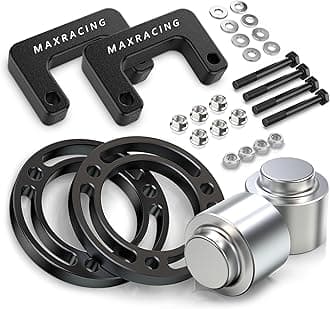 MAXRACING 3" Front + 2" Rear Leveling Lift Kit Compatible with 2007-2020 Chevy Tahoe | 2007-2020 Chevy Suburban 1500 | 2007-2013 Chevy Avalanche 1500 | 2000-2020 GMC Yukon 1500 4WD/2WD