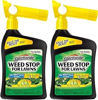 Spectracide Lawn Weed Killer, 32 oz, Clear (Pack of 2)