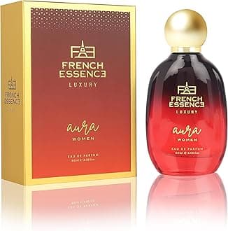 French Essence Luxury Aura Perfume for Women 60ml | Long-Lasting Eau De Parfum | Fresh & Elegant Fragrance Body Spray