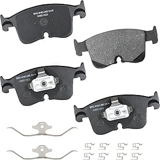 Bendix Premium SBC2438 Ceramic Front Brake Pads for Audi A3 2023-2022, A3 Quattro 2023-2022