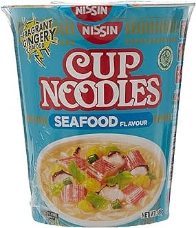 Nissin Cup Noodles Seafood Flavour, 69gm