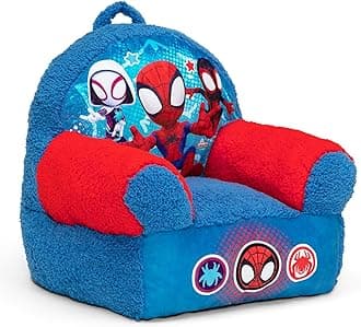 Delta Children - Spidey and His Amazing Friends Cozee Buddy Kids Chair, Blue