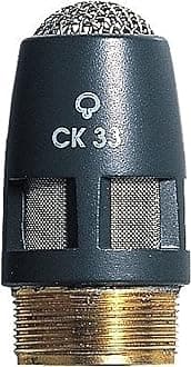 CK33 High-Performance Hypercardioid Condenser Microphone Capsule