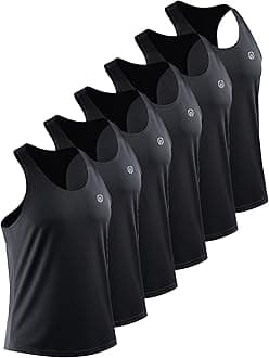 Neleus Men's 3 Pack Workout Running Tank Top Sleeveless Gym Athletic Shirts