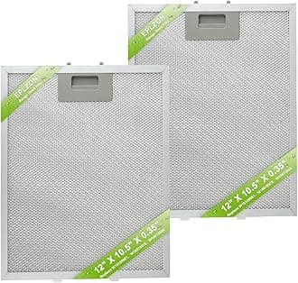 EPLZON W10169961A Range Hood Filter Replacement 5 Layer Aluminum Mesh Hood Grease Filter Fit for Whirlpool, Kitchen Aid, Jenn-Air Range Hoods(2PCS)