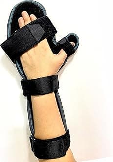 IGR COCK UP SPLINT FULL ADULT-LEFT | FIBRE PLASTIC SPLINT | Static Cock Up | Colle's Fracture | Spastic Hand| Wrist Drop | Nerve Palsy | Post Fracture | Wrist Immobilization(ONE SIZE -ADULT- LEFT)