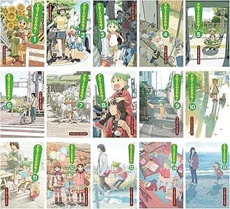 Yotsuba&! Manga 15-book Series Vol. 1-15 Set by Kiyohiko Azuma