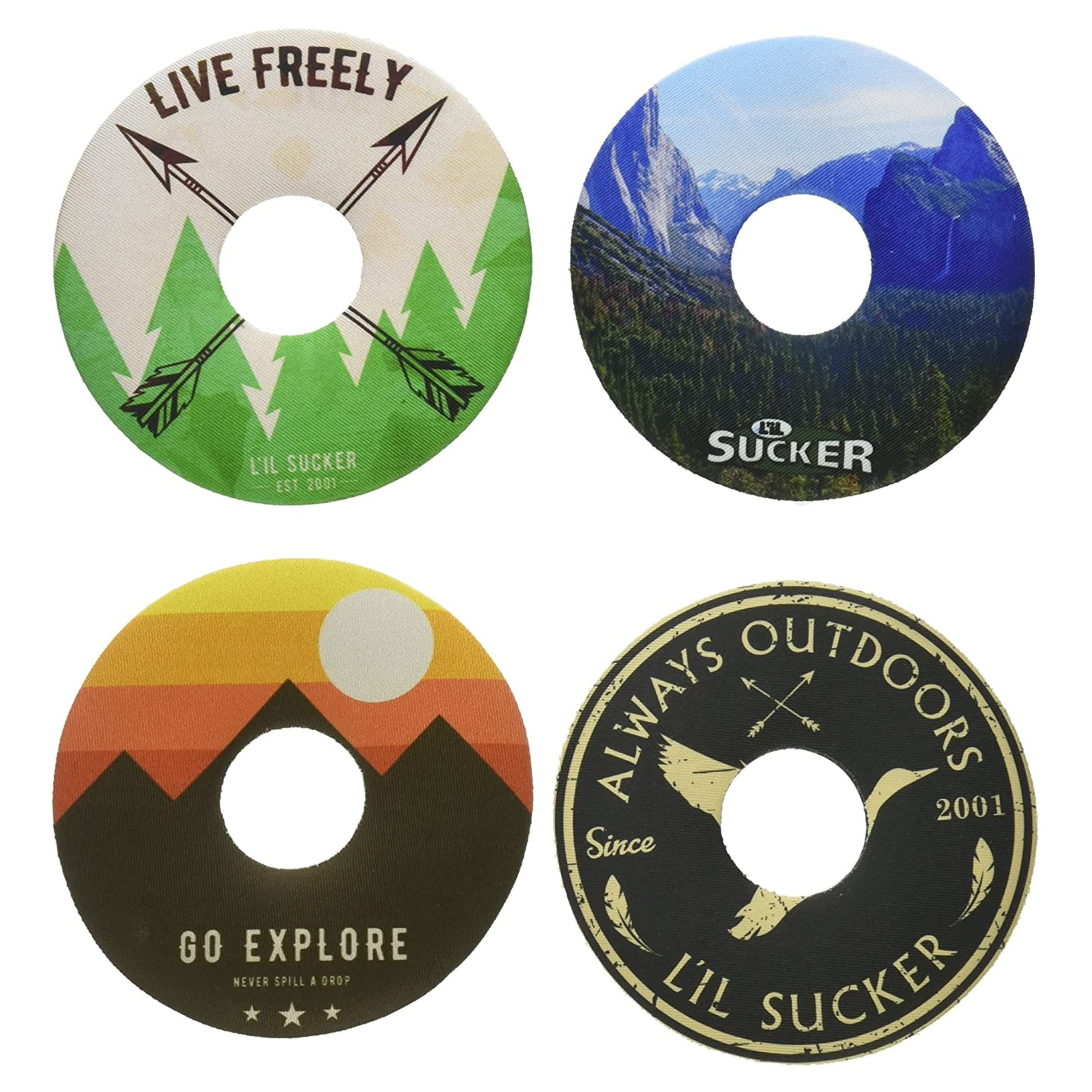 Lil Sucker Outdoors Suction Ring - 4 Pack
