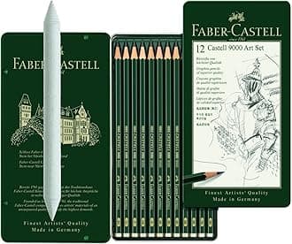 Faber-Castell pencil, castell 9000, 1