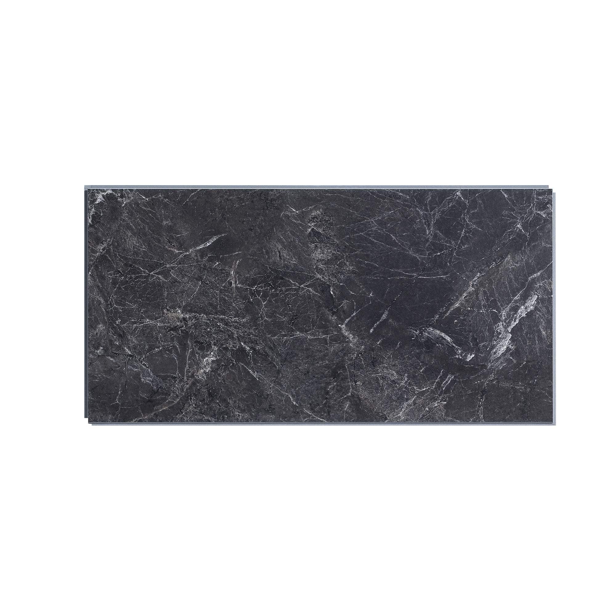 Interlocking Vinyl Wall Tile by Dumawall – Waterproof, Durable 21.9 in x 11.2 in Wall/Backsplash Panels for Kitchen, Bathroom, or Shower (10 Panels) (Dark Gray Slate)