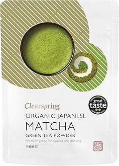 Clearspring Organic Japanese Matcha Green Tea Powder | Premium Grade | 40g | Shade Grown in Uji, Kyoto | Vegan | Kosher | Soil Association Certified