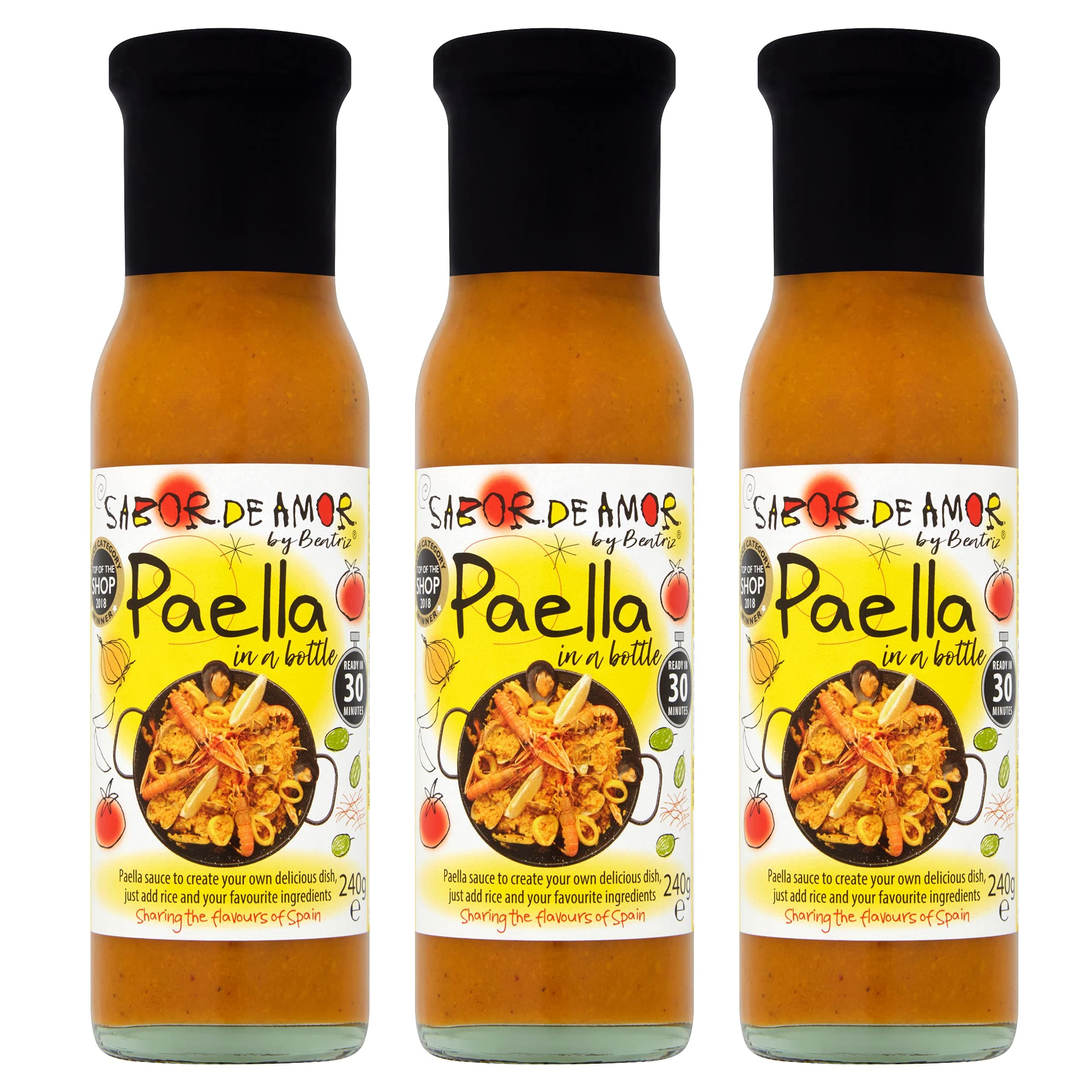 Paella in a Bottle sauce
