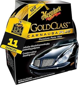 Gold Class Carnauba Plus Premium Paste Wax, Easy-to-Use Blend of Carnauba Wax and Long-Lasting Polymer Protection to Make Your Car Shine, 11 Oz Container
