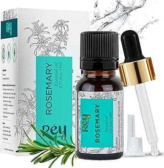 Pure Rosemary Essential Oil For Hair Growth, Hairfall Control, Dandruff & Skin | Non Greasy Rosemary Oil for Skin, Body and Shiny Soft Hair | Hair Oil For Women & Men - 15ml