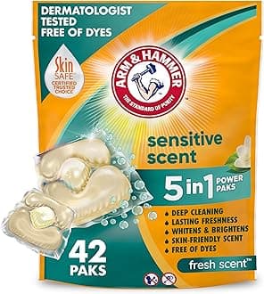 Sensitive Fresh Scent 5-IN-1 Power Paks, 42 count