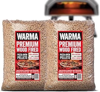Warma 2 x 10kg Bags of Eco Premium Pizza Oven Wood Pellets