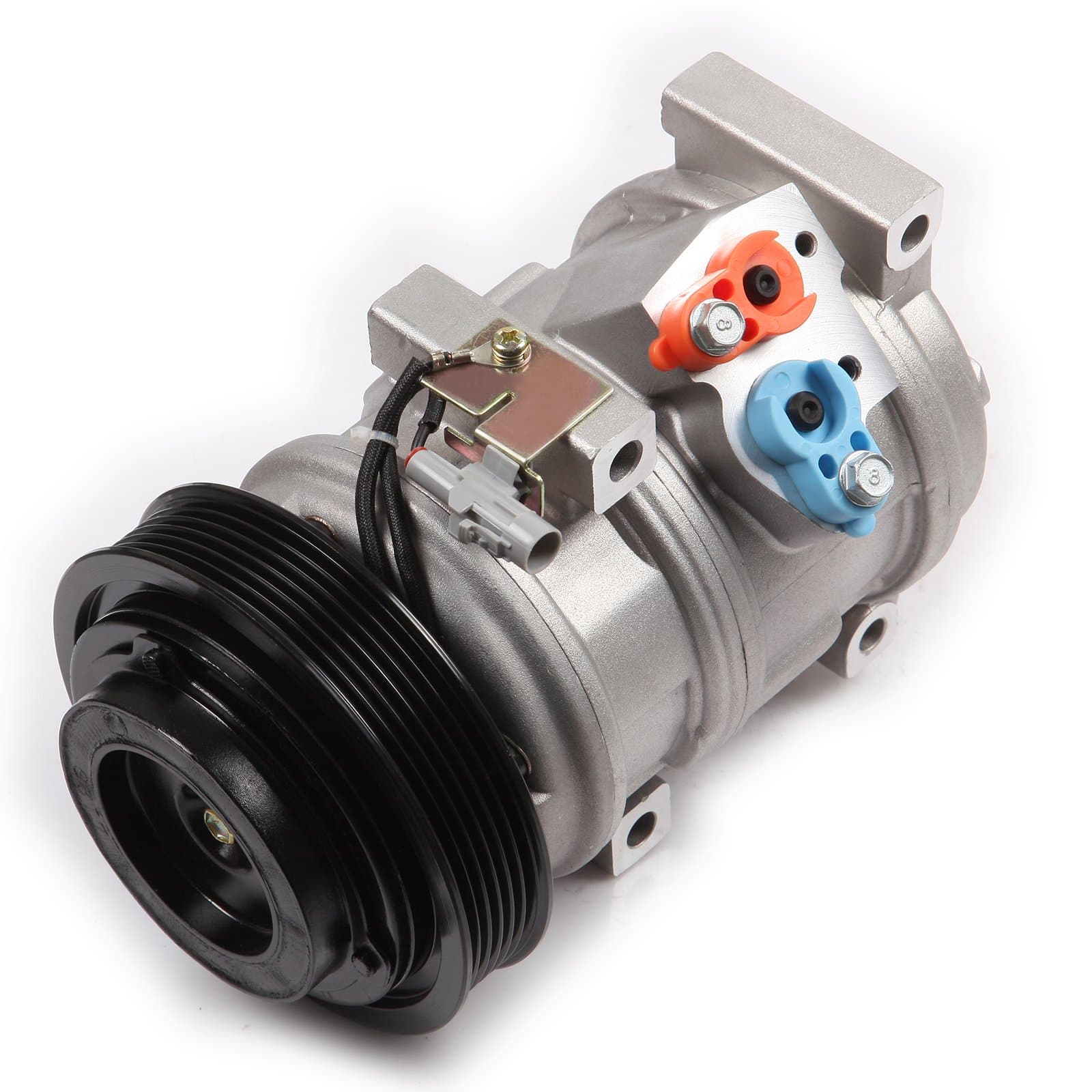 ECCPP AC Compressor Fit for Toyota Sienna 3.3L 2004-2006 for Toyota Sienna 3.5L 2007 AC Compressor with Clutch 10S20C 6 Grooves