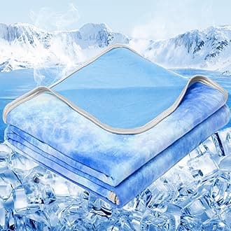 inhand Cooling Blanket King Size (90"x108"), Cooling Blankets for Hot Sleepers, Absorbs Heat to Keep Adults Cool for Summer Nights Sweats, Thin Cold Lightweight Blanket for Couch Bed, All Season Use