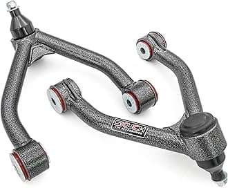 Front Upper Control Arms for 1988-1999 Chevy K1500& GMC K1500, 1992-1999 Yukon & K1500 Suburban,1988-1991 V1500 Suburban，1995-1999 Tahoe,2-4" Lift Adjustable Control Arms with Ball Joint (2PCS)