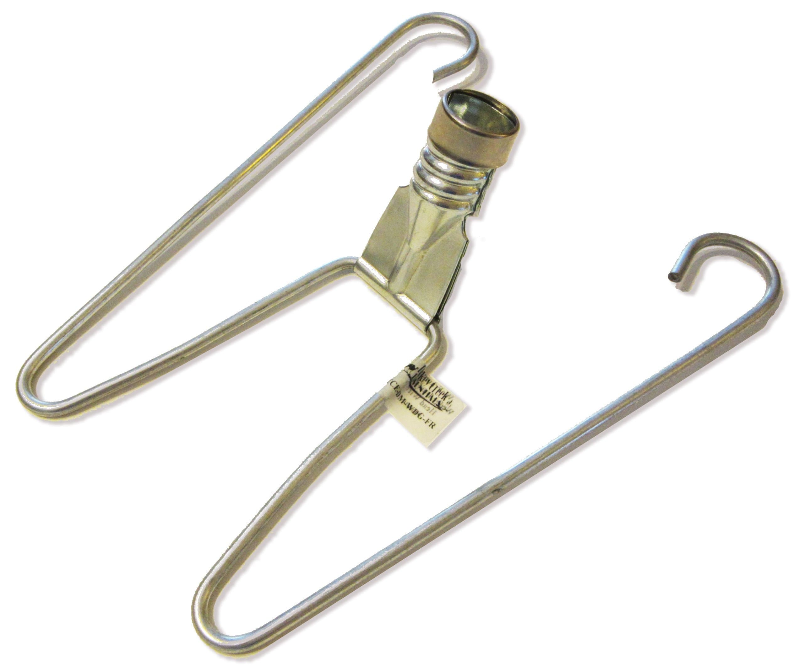 W- Frame | Wedge Dust Mop Head Wire Frame for Airplane Mops Fits Your Standard Acme Threaded Handle | Screw On Style Attachment (1)