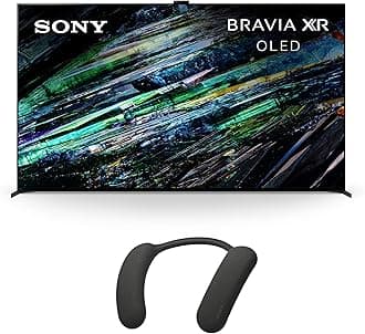 Sony QD-OLED 77 inch BRAVIA XR A95L Series 4K Ultra HD TV: Smart Google TV BRAVIA Theater U Wireless Wearable TV Speaker
