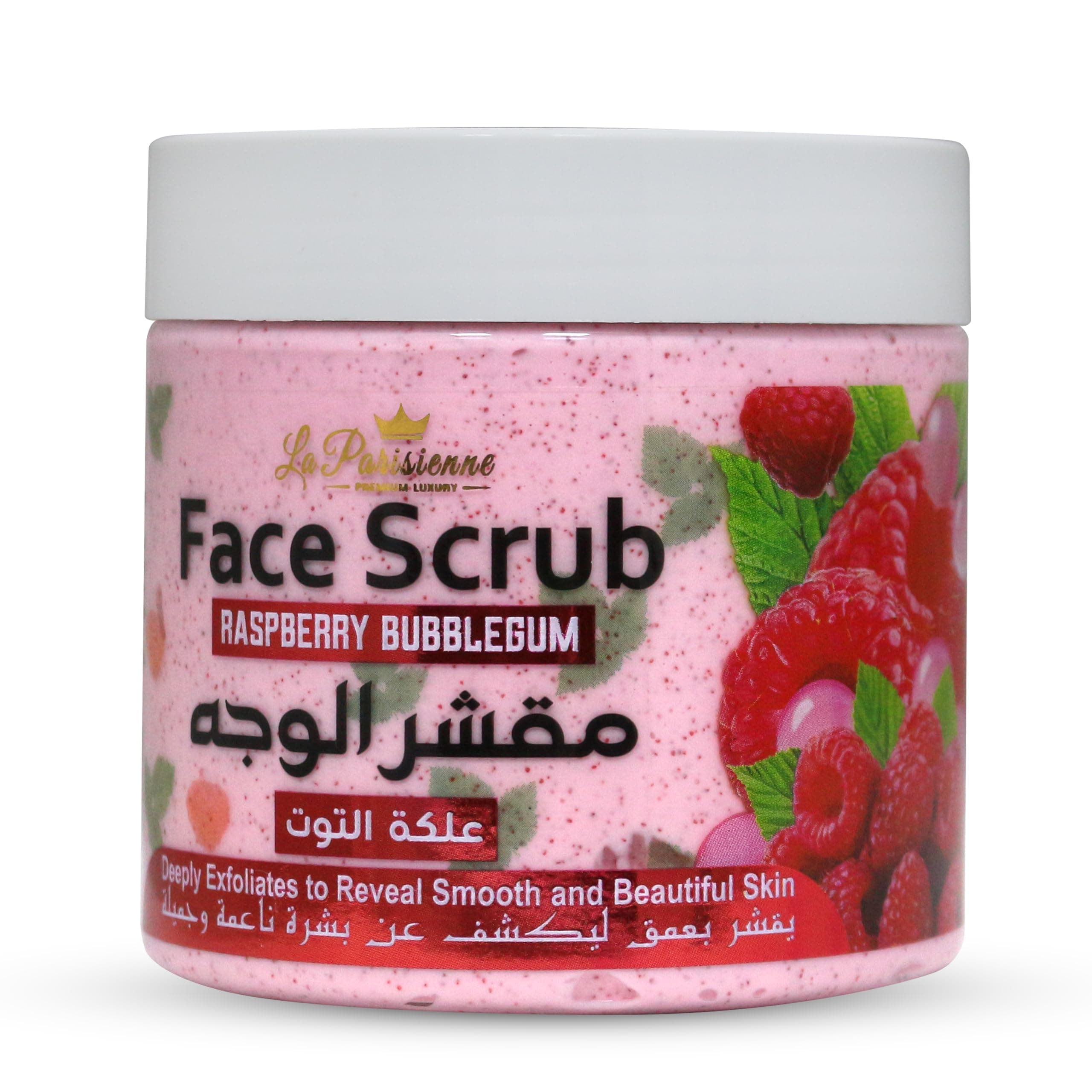 La Parisienne Face Scrub Raspberry Bubblegum 500 g