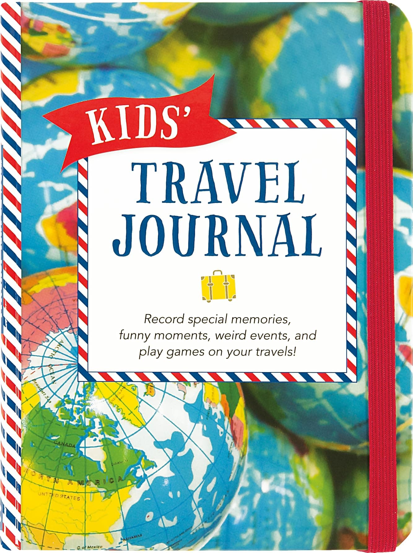 Peter Pauper Press Kids' Travel Journal (Interactive Diary, Notebook)