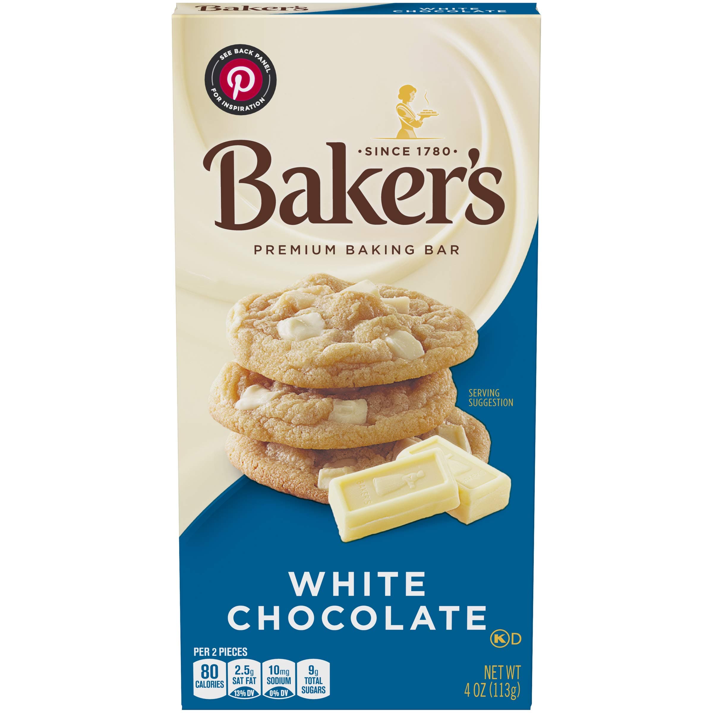 Baker'sPremium White Chocolate Baking Bar (4 oz Boxes, Pack of 12)