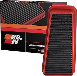 K&N Dryflow Lifetime Engine Air Filter: Washable, Replacement Filter:Compatible with 2002-2015 Toyota Mid-size Truck and SUV V6 (4-Runner, Tacoma, Hilux, Land Cruiser, Prado, FJ Cruiser), SA-2281