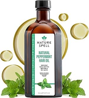 Peppermint Oil for Hair & Scalp, Pre-Diluted Cooling Oil to Refresh Roots and Support Stronger Strands, For All Hair Types, Vegan, 150ml