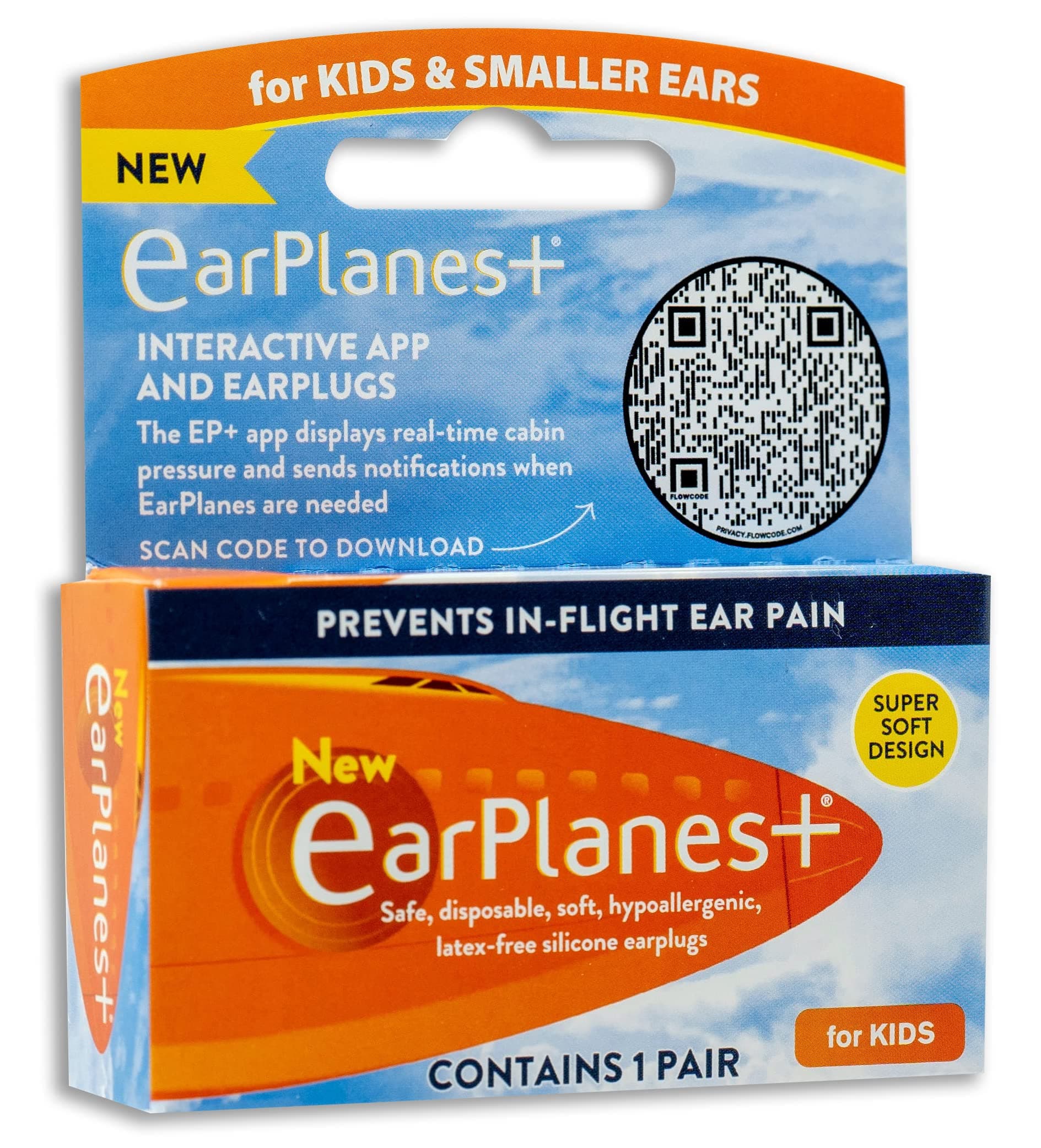 Children's EarPlanes Plus- 1 Pair