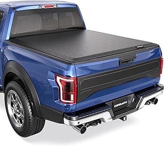 67inch Soft Roll-Up Truck Bed Tonneau Cover Compatible for 2004-2008 Ford F150 Styleside (Not for Flareside) 5'5" Bed