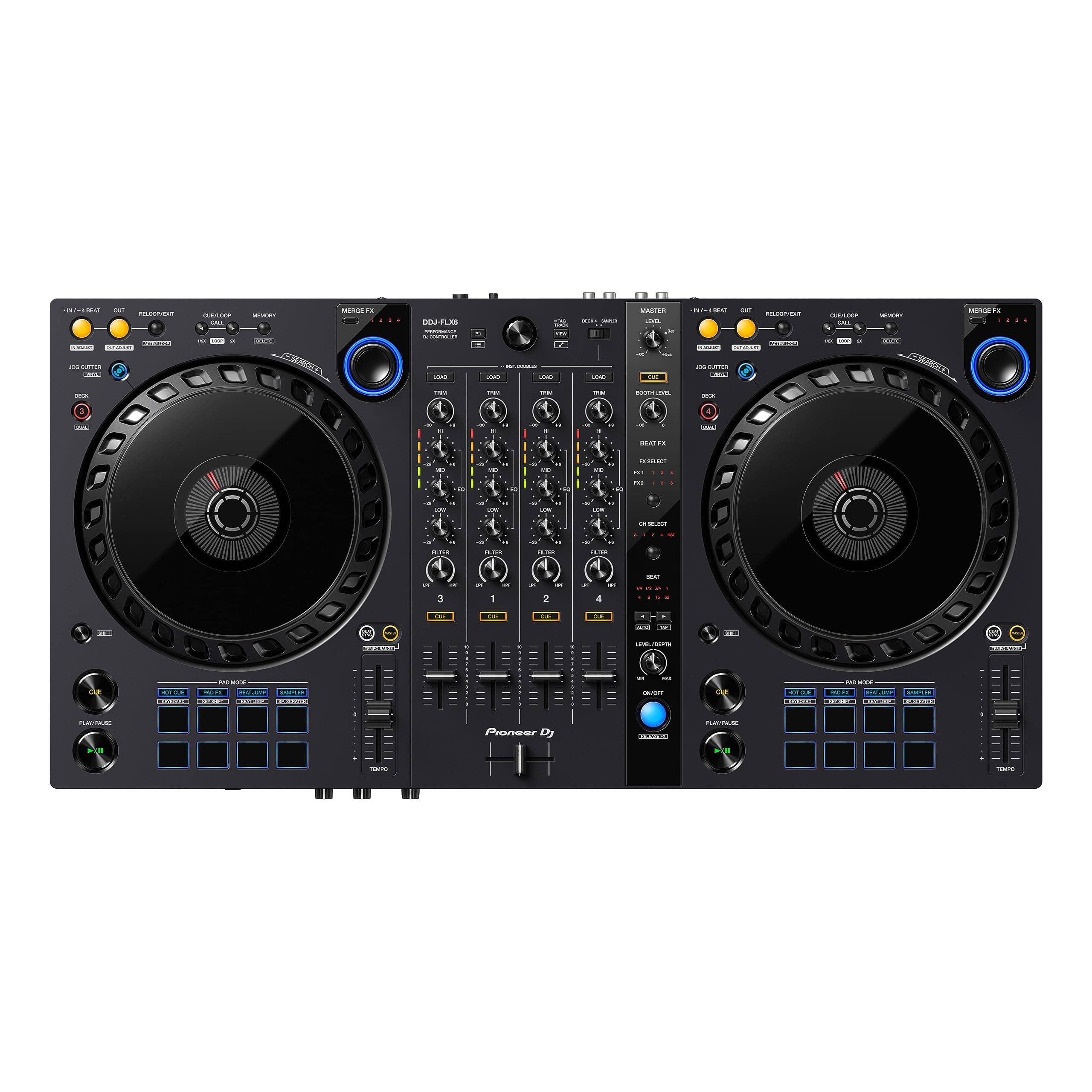 Pioneer DJ DDJ-FLX6 4-Channel Controller