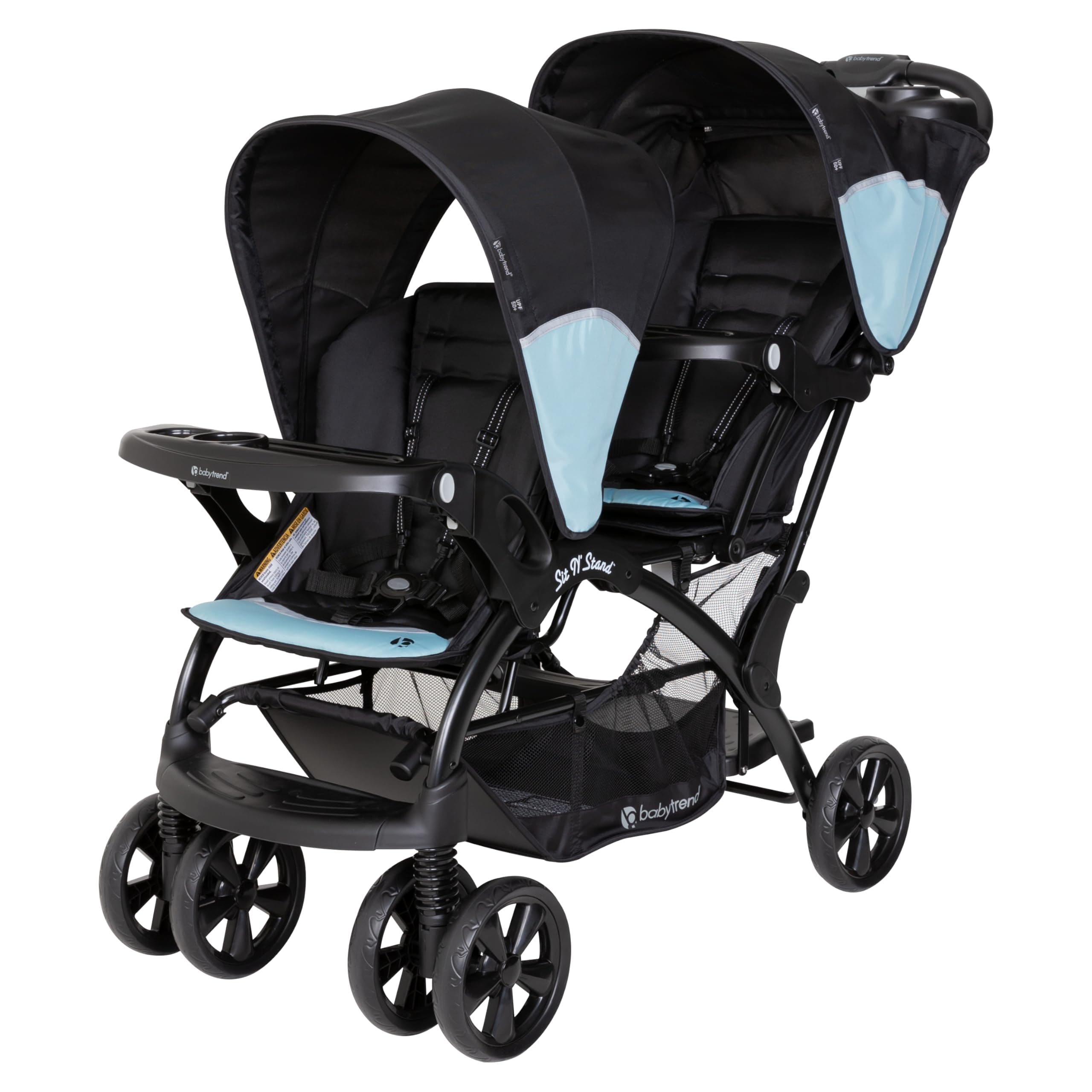 Sit N’ Stand® Double Stroller, Desert Blue