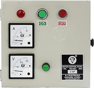 SJ Single Phase 3 HP MJ2 Motor Control Panel, 180-230 V