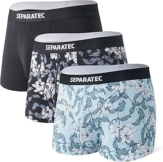 Mens Underwear Valentines Day Underwear for Men Rayon Made from Bamboo Underwear Men Trunks for men, 3-4 Pack