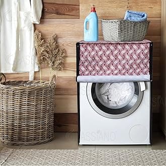 Glassiano Fully Automatic Front Load Waterproof Washing Machine Cover for Samsung/ IFB/ LG/ Godrej/ Whirlpool/ Bosch/ 5 kg, 5.2 Kg, 5.5 Kg (FLASA64)