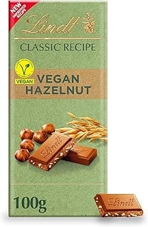 Lindt Vegan Chocolate Bar, Hazelnut, 100g