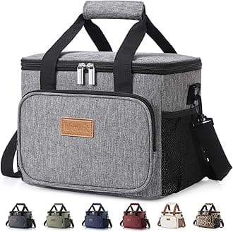 Lifewit Adult Unisex Large Lunch Bag Thermal Lunch Box Soft Cooler Cooler Tote Bag