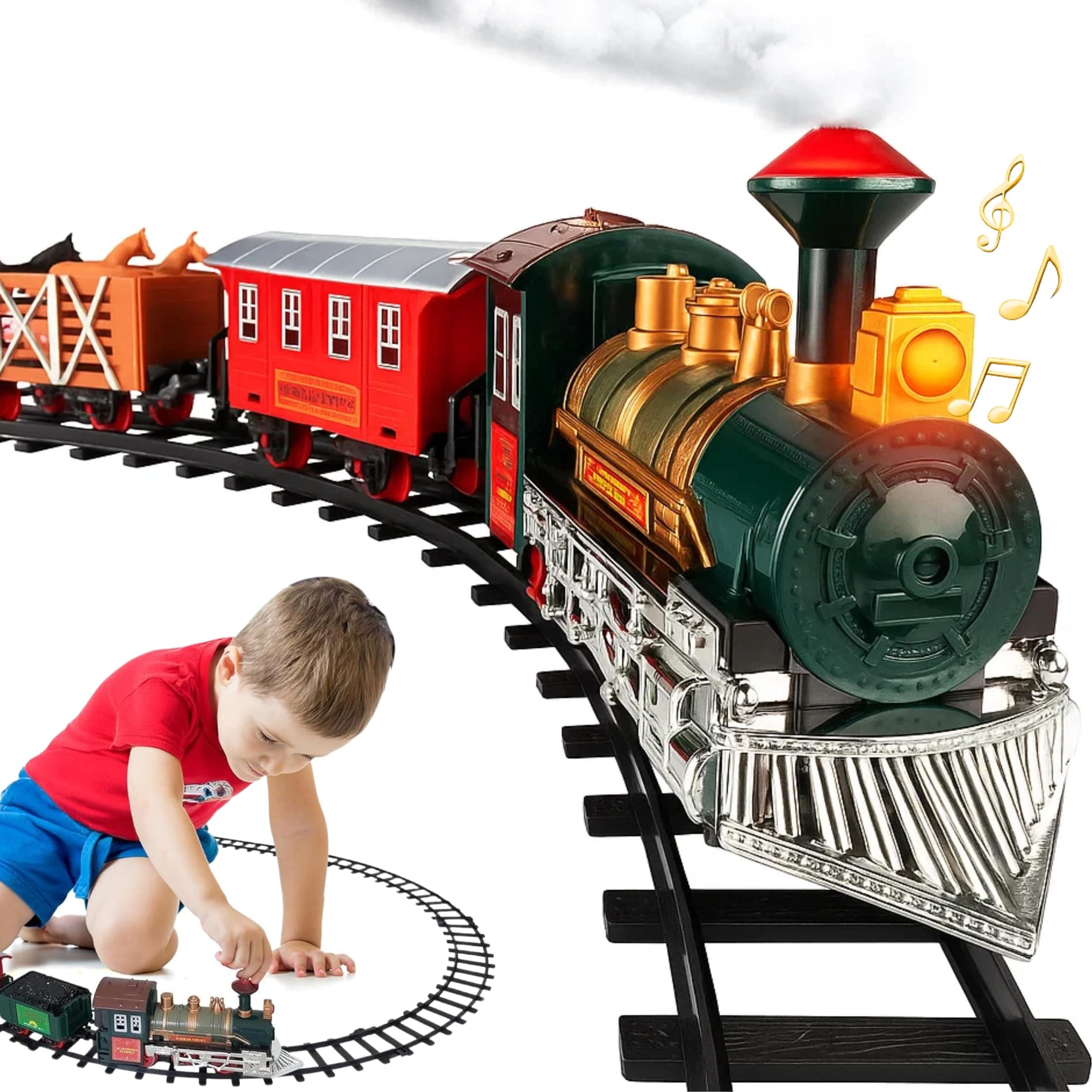Electric Train Set for Kids