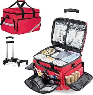 Rolling First responder bag