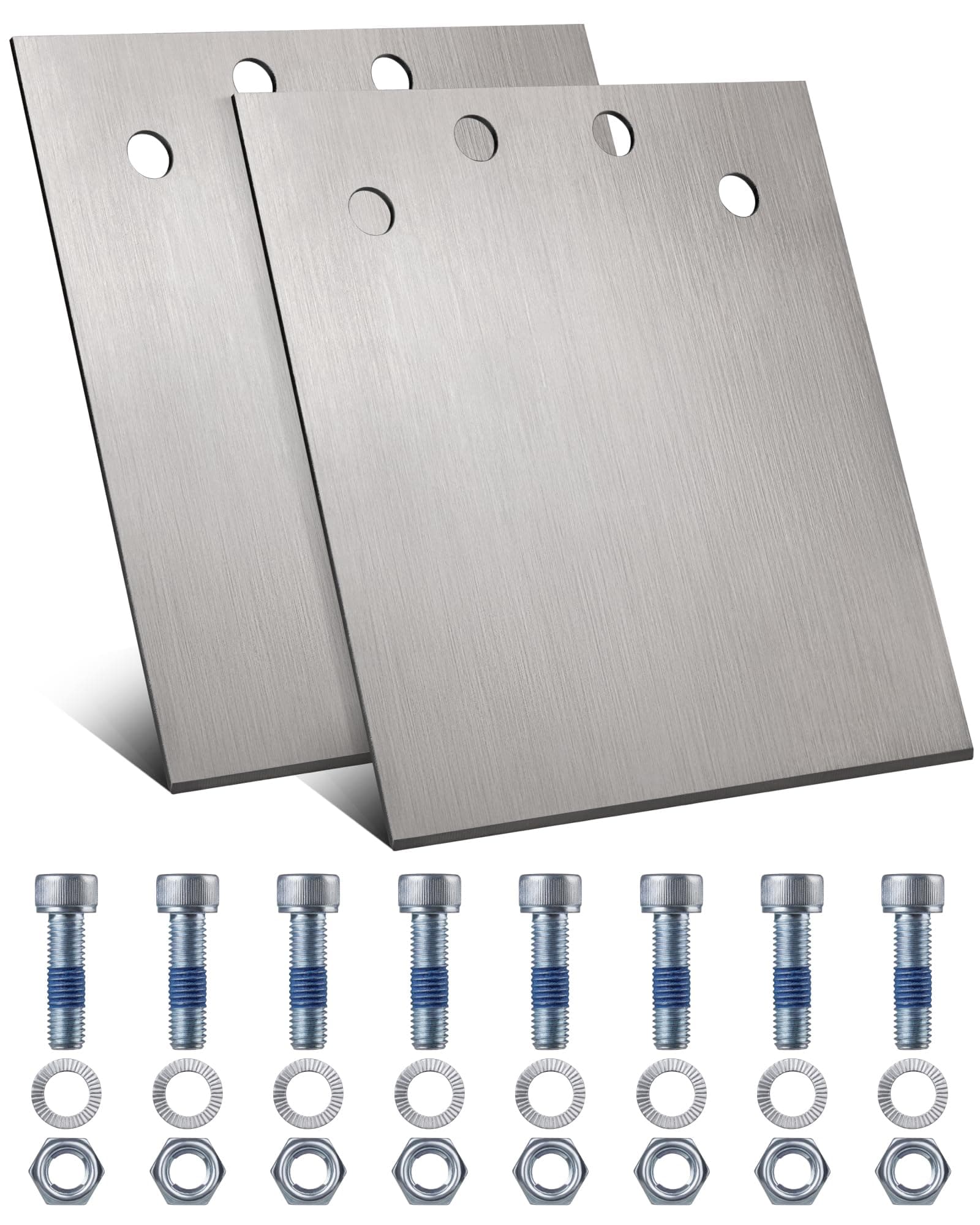 Firecore 2Pcs Sharpen Replacement Scraper Blade for 6-in Wide SDS Max Floor Scraper, Thinset Removal Chisel Bits Blade