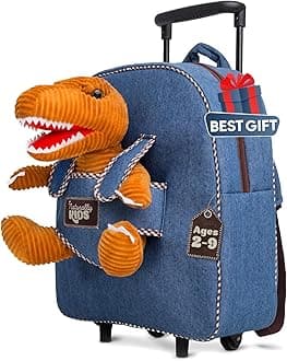 Kids Backpack for Girls Boys w Stuffed Animal