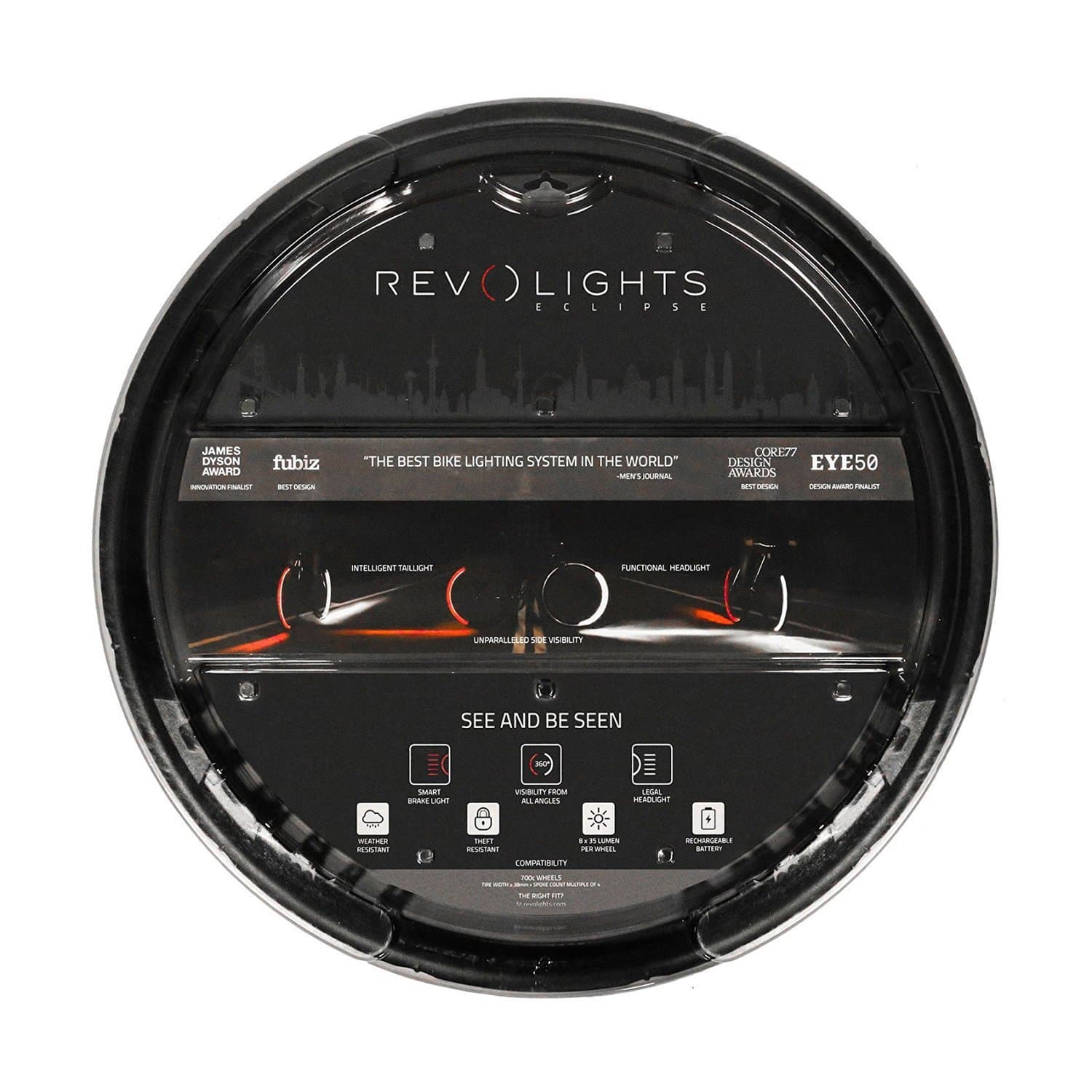 Eclipse Bicycle Lighting System, 700c/27-Inch