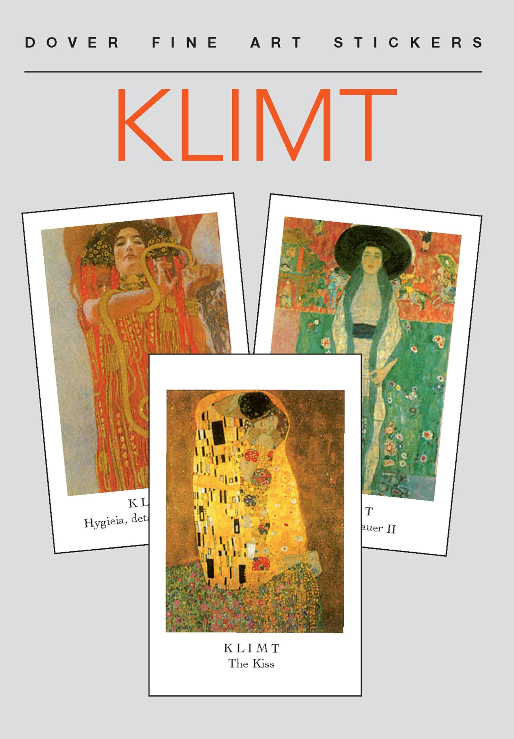 Klimt: 16 Art Stickers
