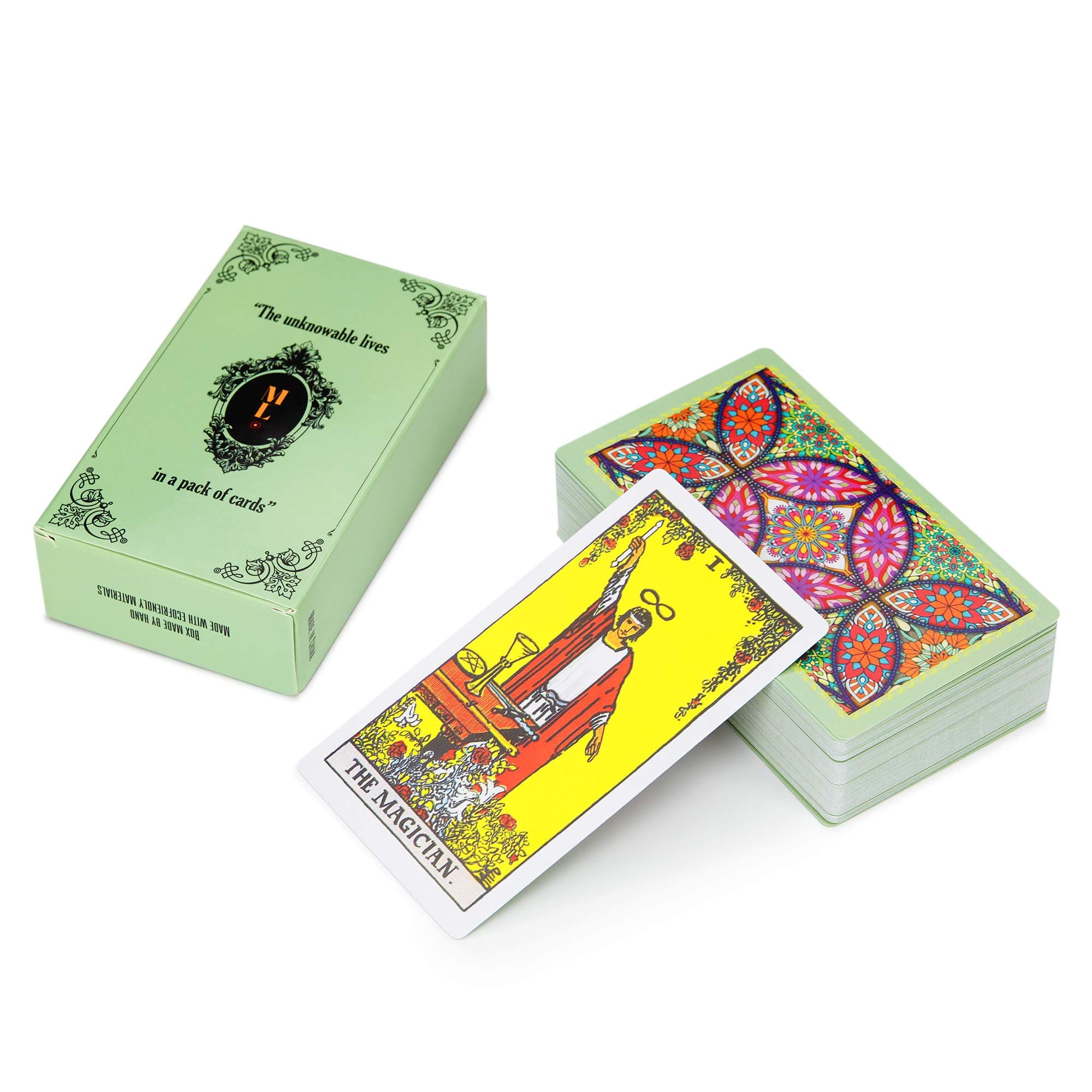 Aeiniweraabbcc AMAHLE MandAlimited Basic 78 Tarot Cards Deck