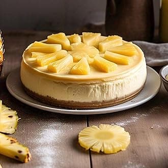 ANDY ANAND CHOCOLATIER Sugar Free Tres Leches Cake Coconut Pineapple, 2.5 lbs Keto & Diabetic Friendly Dessert, No Sugar Added Gourmet Tropical Cake, Moist Three Milk Celebration Cake Gift